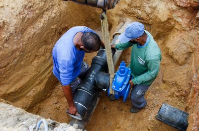 Serviços vinculados à avenida Tronco irão afetar abastecimento de 17 bairros da Zona Sul.