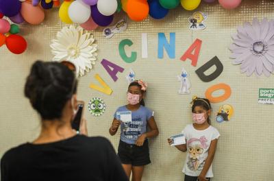 Vacinação infantil Covid-19 