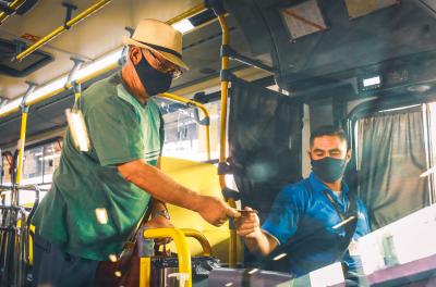 Primeiro dia de transporte apenas com motoristas é considerado positivo