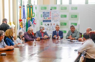 Reunião na prefeitura reforça interesse da Capital sediar assembleia mundial sobre o envelhecimento