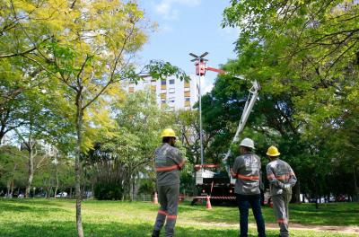 Primeira etapa da modernização da iluminação pública é concluída na Capital