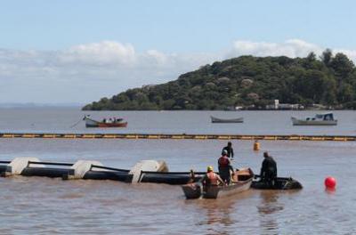 Avançam as obras da adutora subaquática da Ponta do Arado