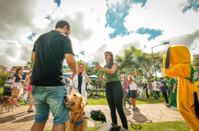 Ações da prefeitura voltadas aos animais movimentam o domingo