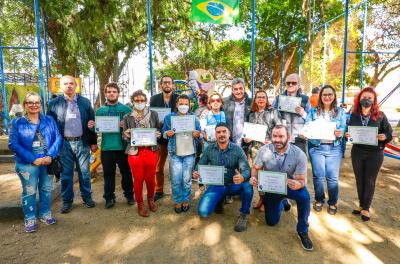 Porto Alegre atinge a marca de 93 prefeitos de praças voluntários