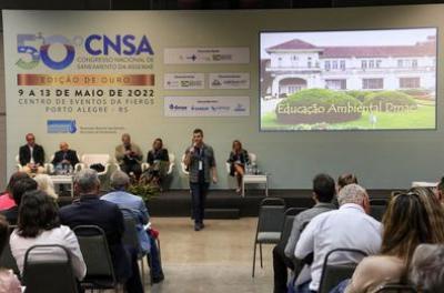 Dmae debate Educação Ambiental no segundia dia do 50° Congresso da Assemae