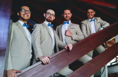 Quarteto Barbershop se dedica ao canto a capella ao estilo barbershop, formato de origem irlandesa e muito popular nos Estados Unidos e Europa