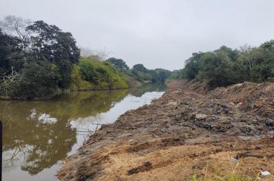 Novo ponto de dragagem na zona Sul