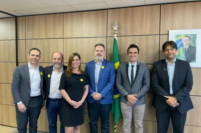 Vice-Prefeito Ricardo Gomes visita Ministério da Infraestrutura em agenda sobre a nova ponte do Guaíba