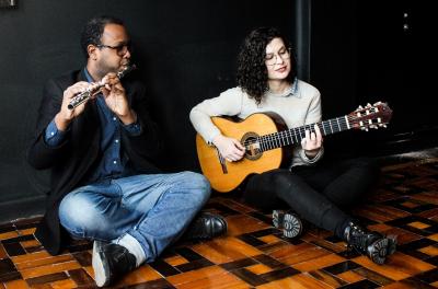 Recital terá o Duo Rafael Marques e Amanda Carpenedo alem da participação do pianista Pedro Souza 
