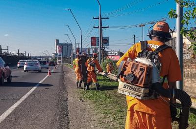 DMLU prepara vias para procissão de Nossa Senhora dos Navegantes