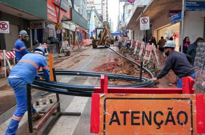 Obras de substituição de redes de água no Quadrilátero terão etapa executada neste final de semana