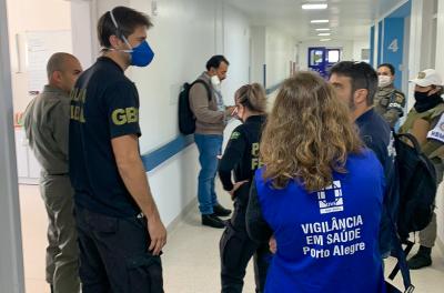 Vigilância Sanitária acompanha operação da Polícia Federal na Capital