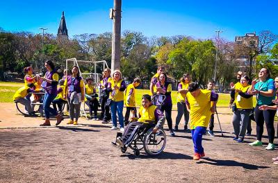 Festival Paralímpico reúne mais de 150 participantes no Ramiro Souto