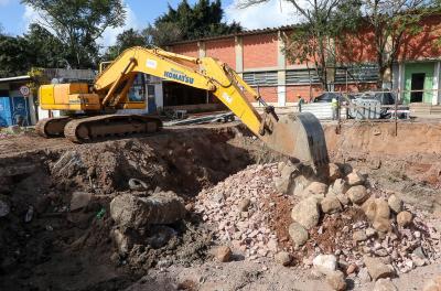 Iniciada a principal obra do conjunto da Macrodrenagem do Arroio Areia