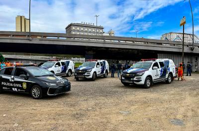 Prefeitura reforça segurança no entorno do Viaduto da Conceição