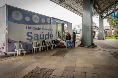 Unidade móvel vacinação