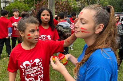 Gincana é promovida por equipe da Educação Ambiental do Dmae no Jardim da rua 24 de Outubro