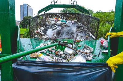 Ecobarreira recolhe mais de 1000 toneladas de resÃduos em seis anos
