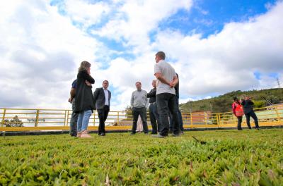 Concluído novo reservatório de água para qualificar abastecimento na zona Leste