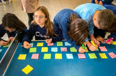 Alunos fizeram exercício de planejamento urbano