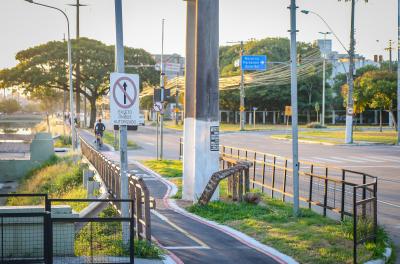 A mudança se dá em razão de obras para nova ponte em frente ao Hospital da Pontifícia Universidade Católica (PUCRS). 