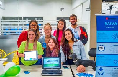 Causa Animal participa de mostra com acadêmicos de Medicina Veterinária