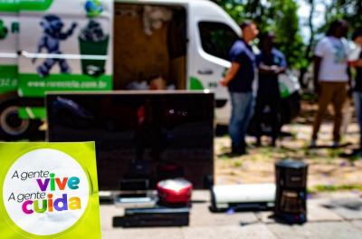 Drive-thru de coleta de resíduos eletrônicos acontece sábado no bairro Tristeza