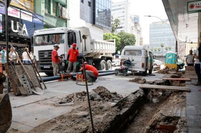 Dmae retomou obra do Quadrilátero Central nesta quarta