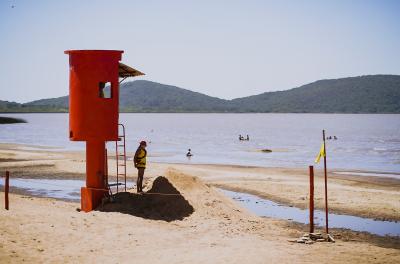 Dmae coletou amostras que apontam as praias como próprias para banho