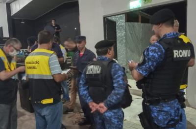Esforço Concentrado interdita festa por operação irregular na Lomba do Pinheiro