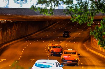 Prefeitura moderniza lâmpadas do Túnel da Conceição