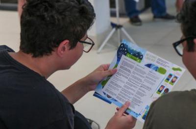 Dmae faz show ambiental em escola técnica na zona Norte