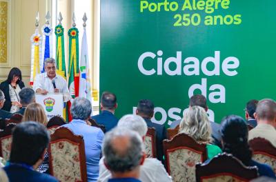 Agenda do prefeito Sebastião Melo em 24 de fevereiro