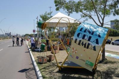 Projeto Linda Orla Limpa encerra as ações neste sábado na Prainha do Iberê