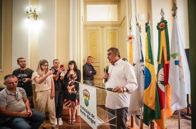 Agenda do prefeito Sebastião Melo em 8 de março