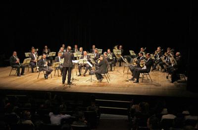 banda Municipal apresenta repertório de músicas populares brasileiras