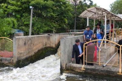 Dmae recebe vereadores da Cosmam em atividade alusiva ao Dia Mundial da Água