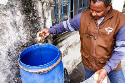 No Dia da Água, DMLU indica Pontos de Entrega de Óleo de Fritura