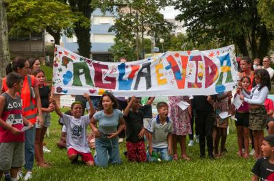 Atividades alusivas envolveram cerca de 200 crianças