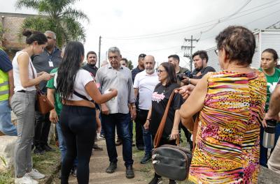 Vistoria Mais Comunidade confere demandas do OP na região Centro-Sul