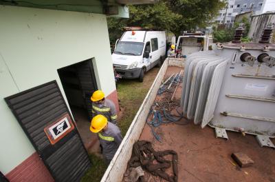Serviços na rede elétrica podem atingir estações de bombeamento de água bruta