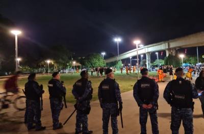 Esforço Concentrado dispersa aglomeração com três mil pessoas na Praça Júlio Mesquita