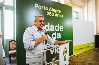 Agenda do prefeito Sebastião Melo em 13 de abril