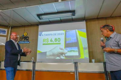 Prefeitura mantém passagem de ônibus em R$ 4,80