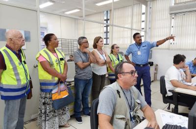 Programa Um Dia de Agente com prefeitos de praça 