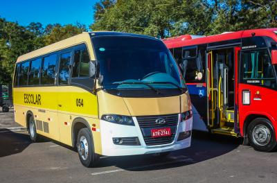 Transporte escolar autorizado a circular nas faixas exclusivas