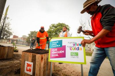 Semana Cidade Limpa realiza mutirão de plantios na região Cruzeiro