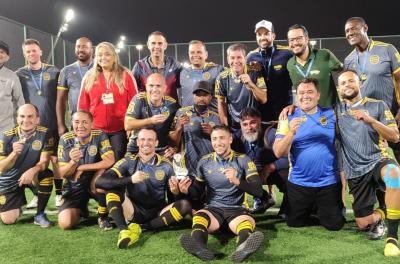Secretaria de Serviços Urbanos é a campeã de futebol 7 do Torneio dos Servidores Municipais