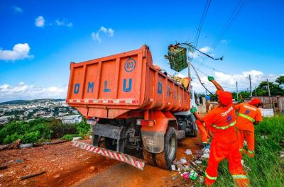 DMLU fará limpeza em comunidade do Cristal neste domingo