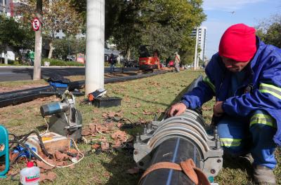 Dmae realiza serviços programados nas zonas Norte e Sul